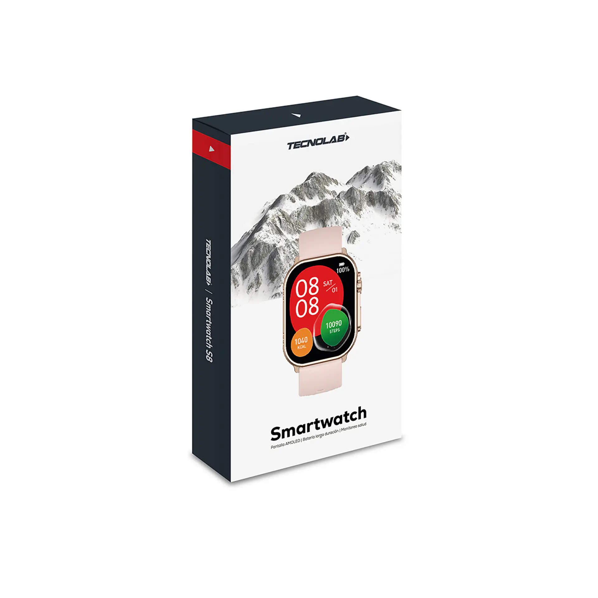 Reloj Smartwatch Bluetooth Tecnolab TL520 Rosa 6