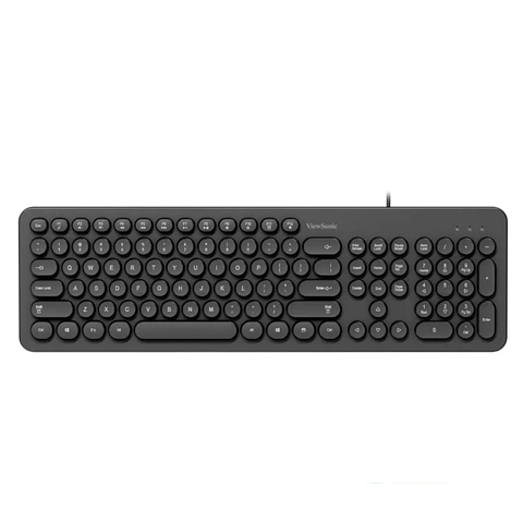 Teclado USB teclas Redondas ViewSonic KU334 Negro