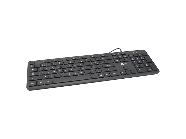 Teclado Usb Lecoo KB102 Alámbrico Negro 1