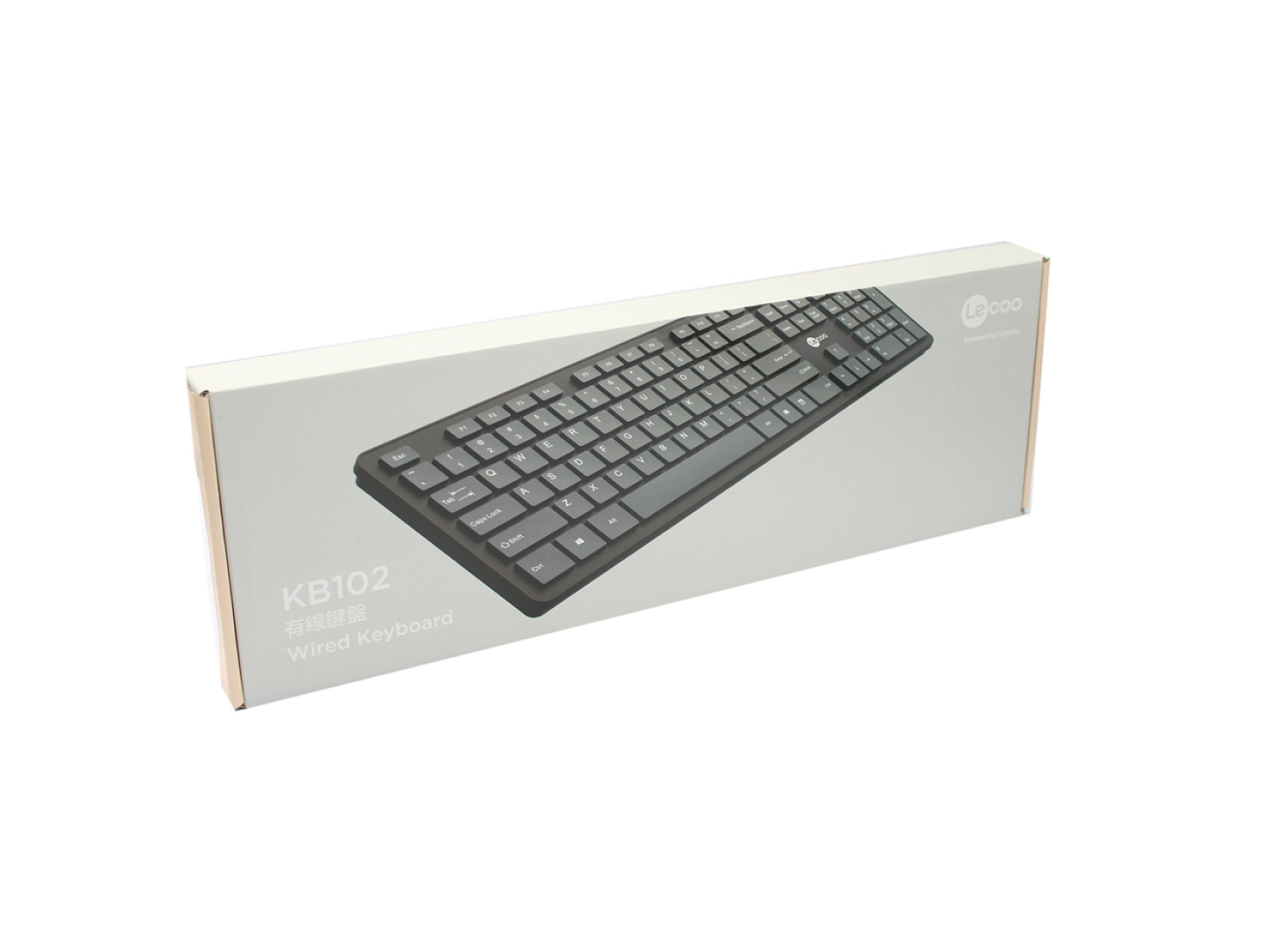 Teclado Usb Lecoo KB102 Alámbrico Negro 4