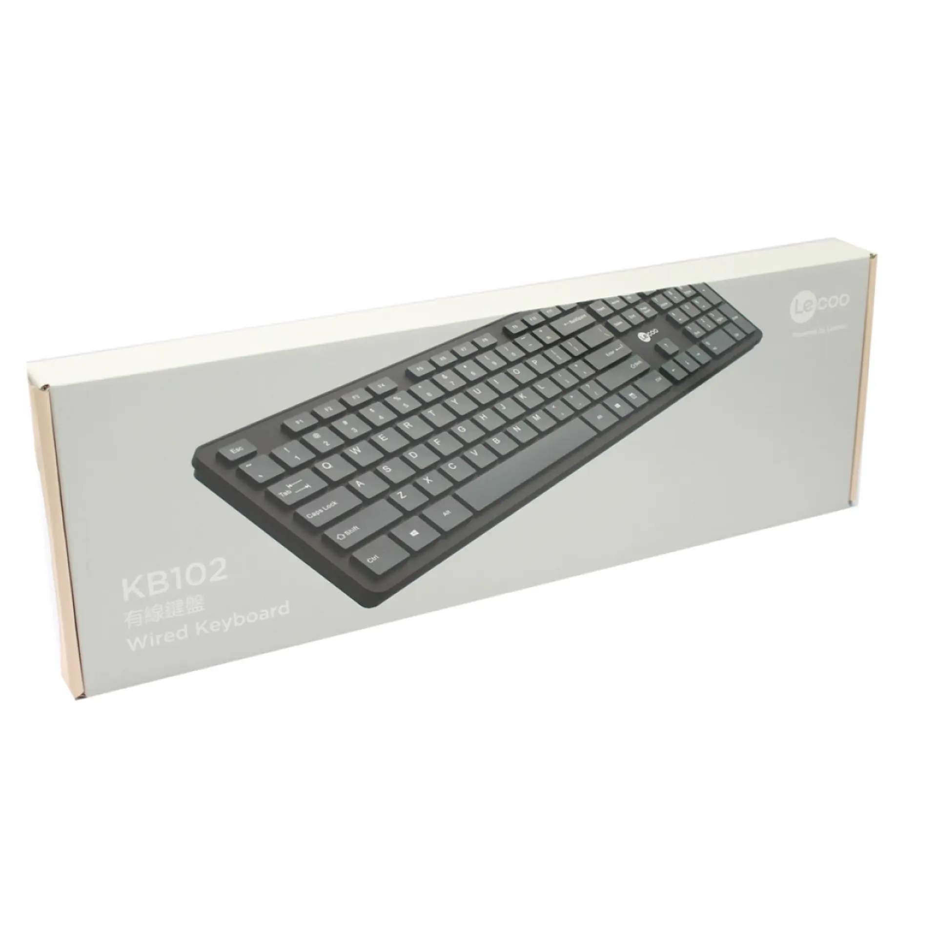 Teclado Usb Lecoo KB102 Alámbrico Negro 4