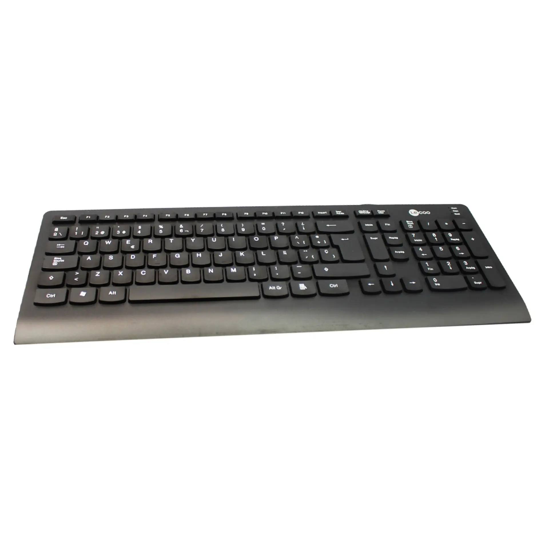 Teclado USB Lecoo Wired KB103 Alámbrico Negro 1