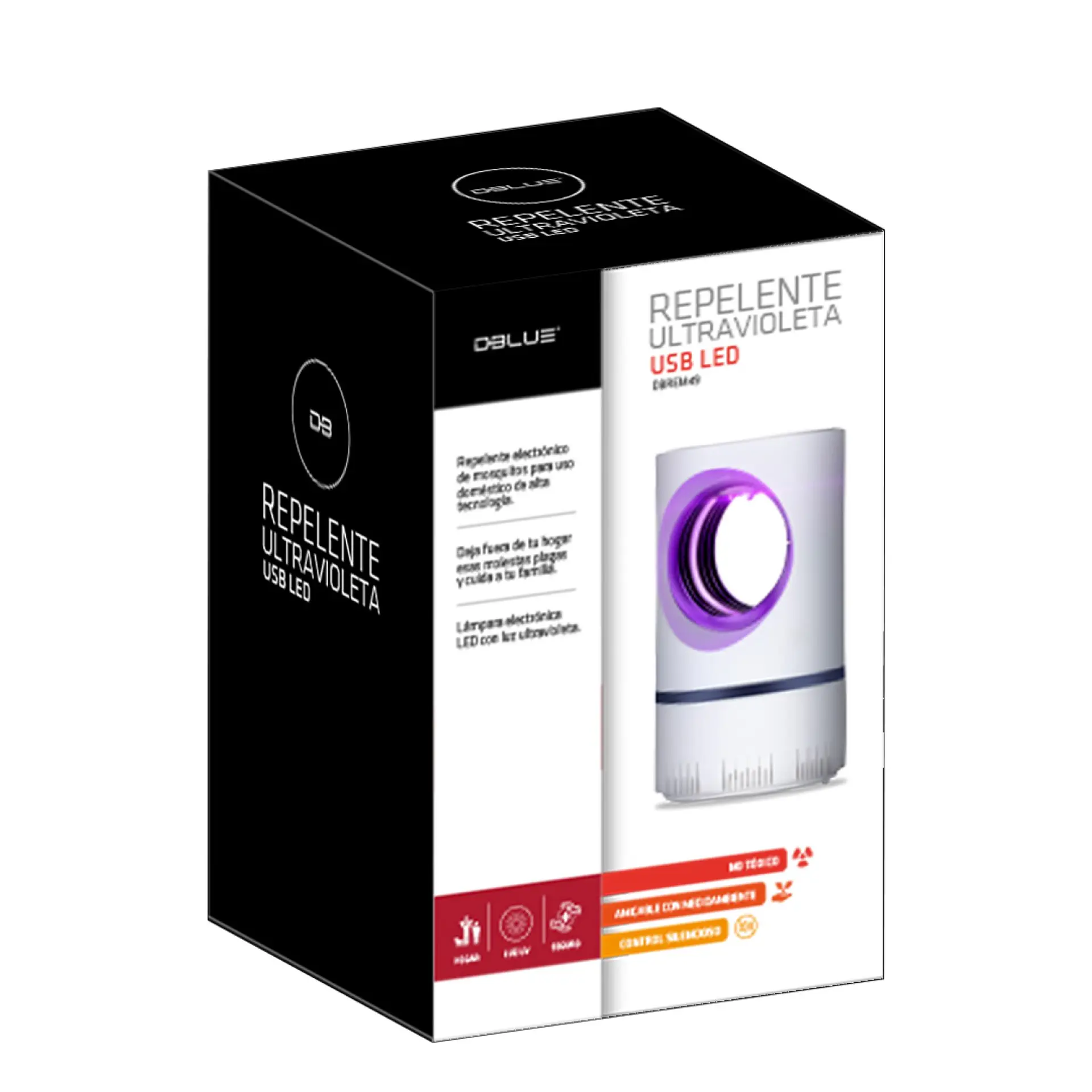Lampara Repelente Uv Mosquitos USB Dblue DBREM49 5