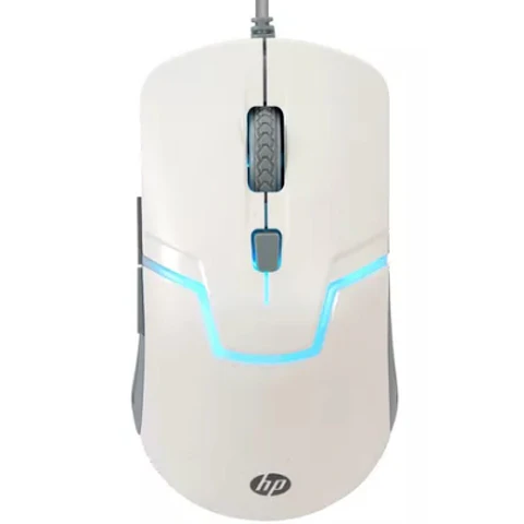 Mouse Gamer Usb Hp M100 1600dpi Blanco