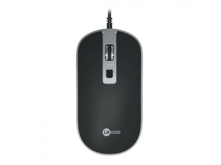 Mouse Alámbrico Lecoo Lenovo Wired MS104 1