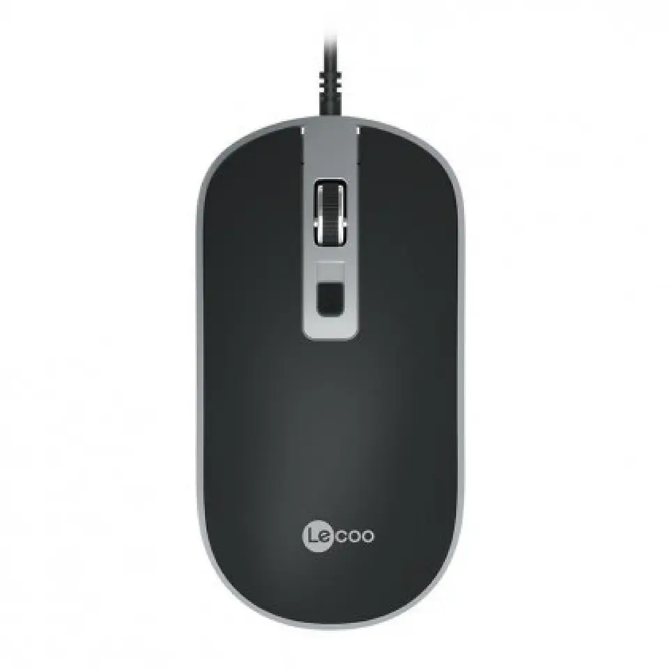 Mouse Alámbrico Lecoo Lenovo Wired MS104 1