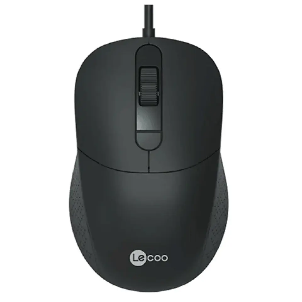 Mouse Alámbrico Lecoo Lenovo Wired MS102 1