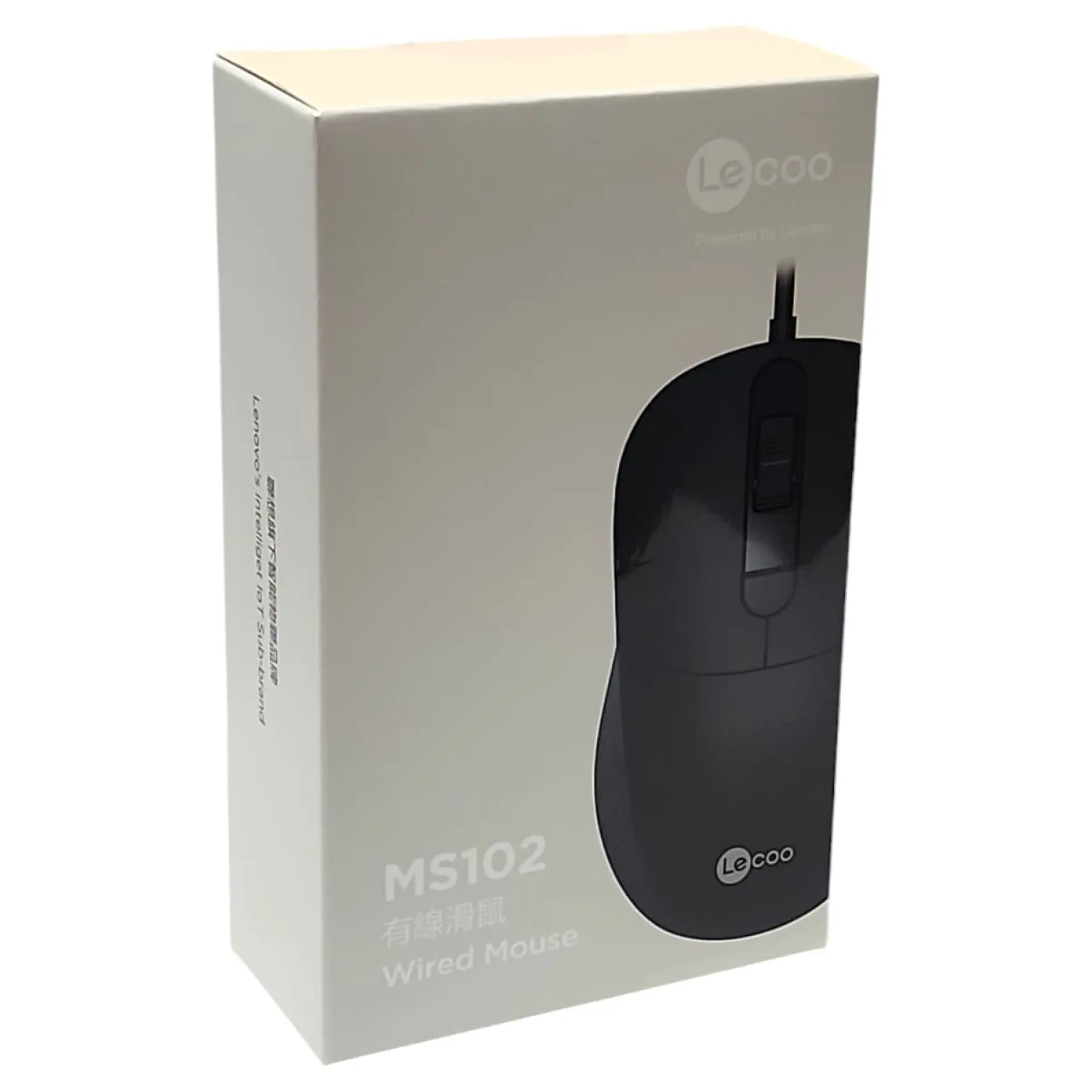 Mouse Alámbrico Lecoo Lenovo Wired MS102 3