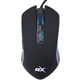 Mouse Gamer Pro RGB Óptico Usb Reptilex RX0046