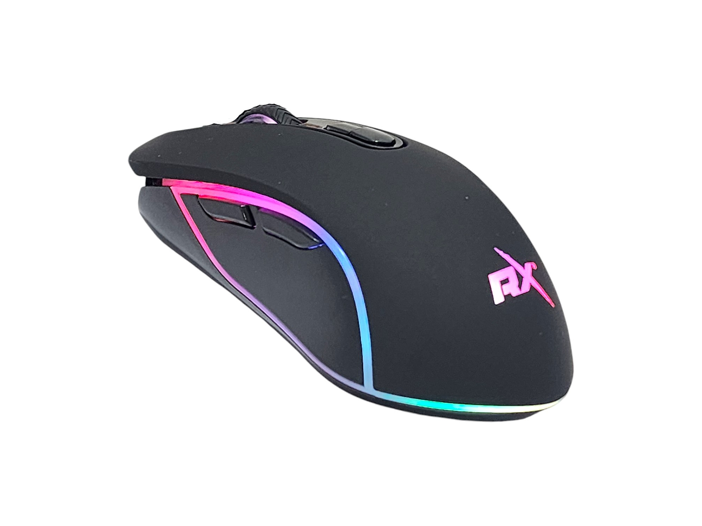 Mouse Gamer Pro RGB Óptico Usb Reptilex RX0046 2