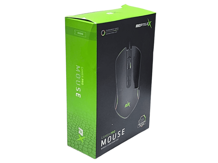 Mouse Gamer Pro RGB Óptico Usb Reptilex RX0046 6