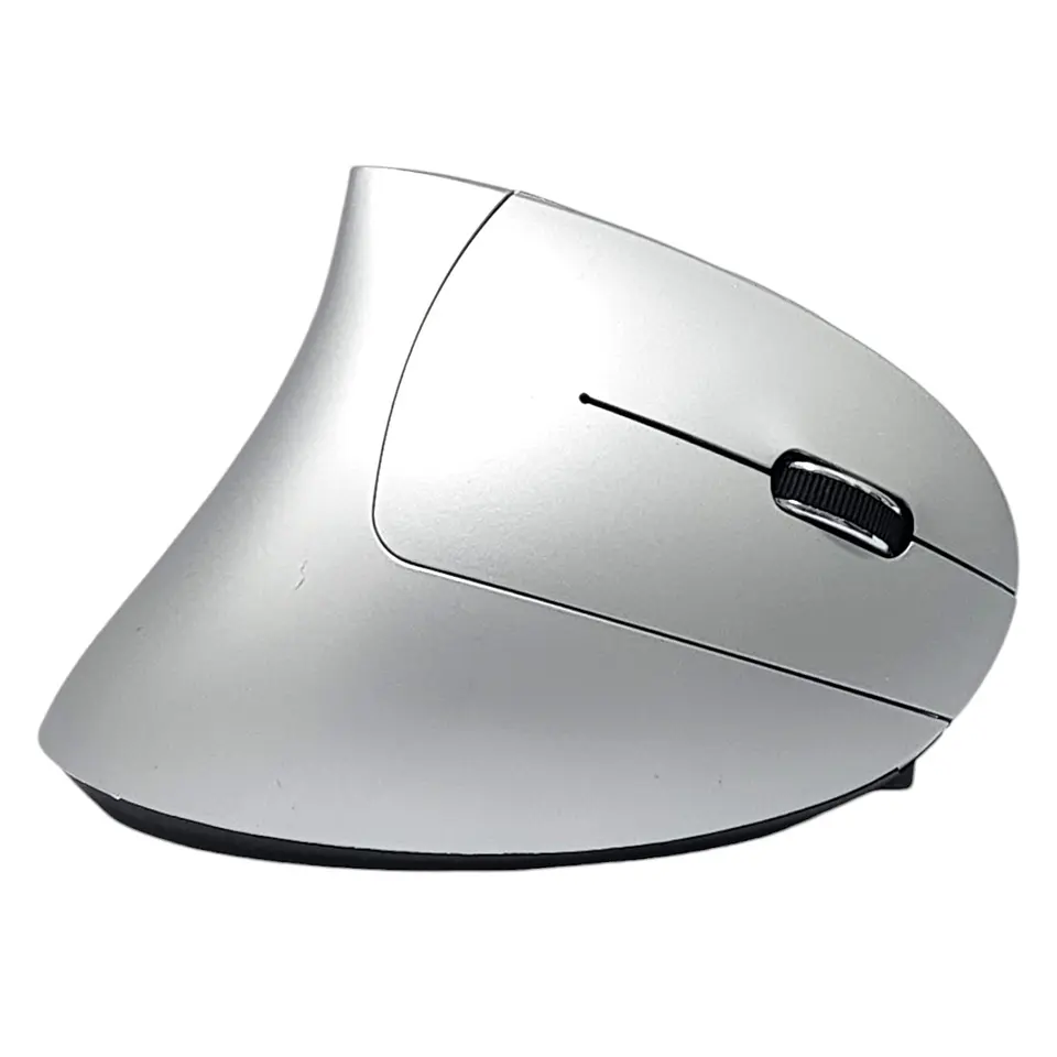 Mouse Vertical Ergonómico Bt ReptileX Gris RX0053 4