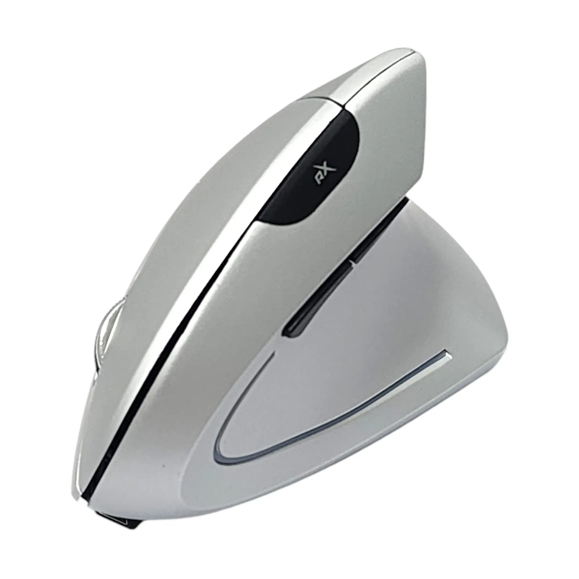Mouse Vertical Ergonómico Bt ReptileX Gris RX0053 5