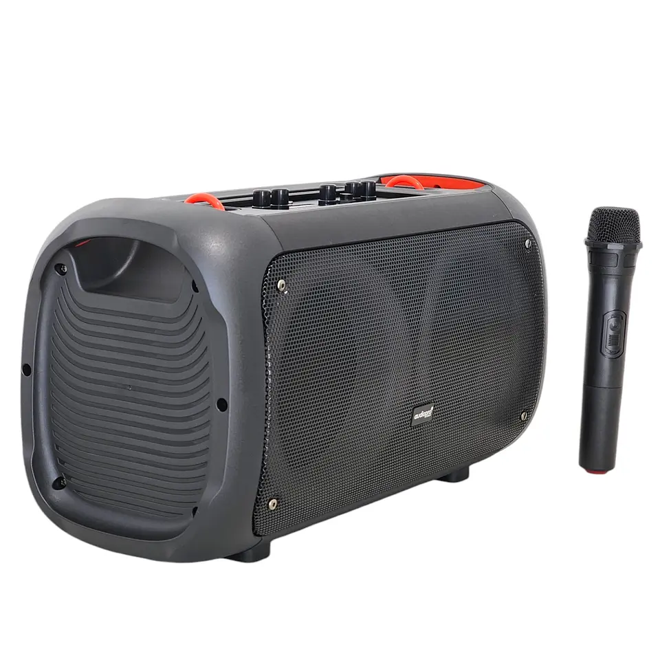 Parlante Karaoke BT Con Control De Bajos Rgb AP02098 2