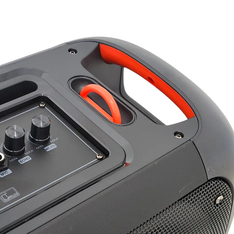 Parlante Karaoke BT Con Control De Bajos Rgb AP02098 4