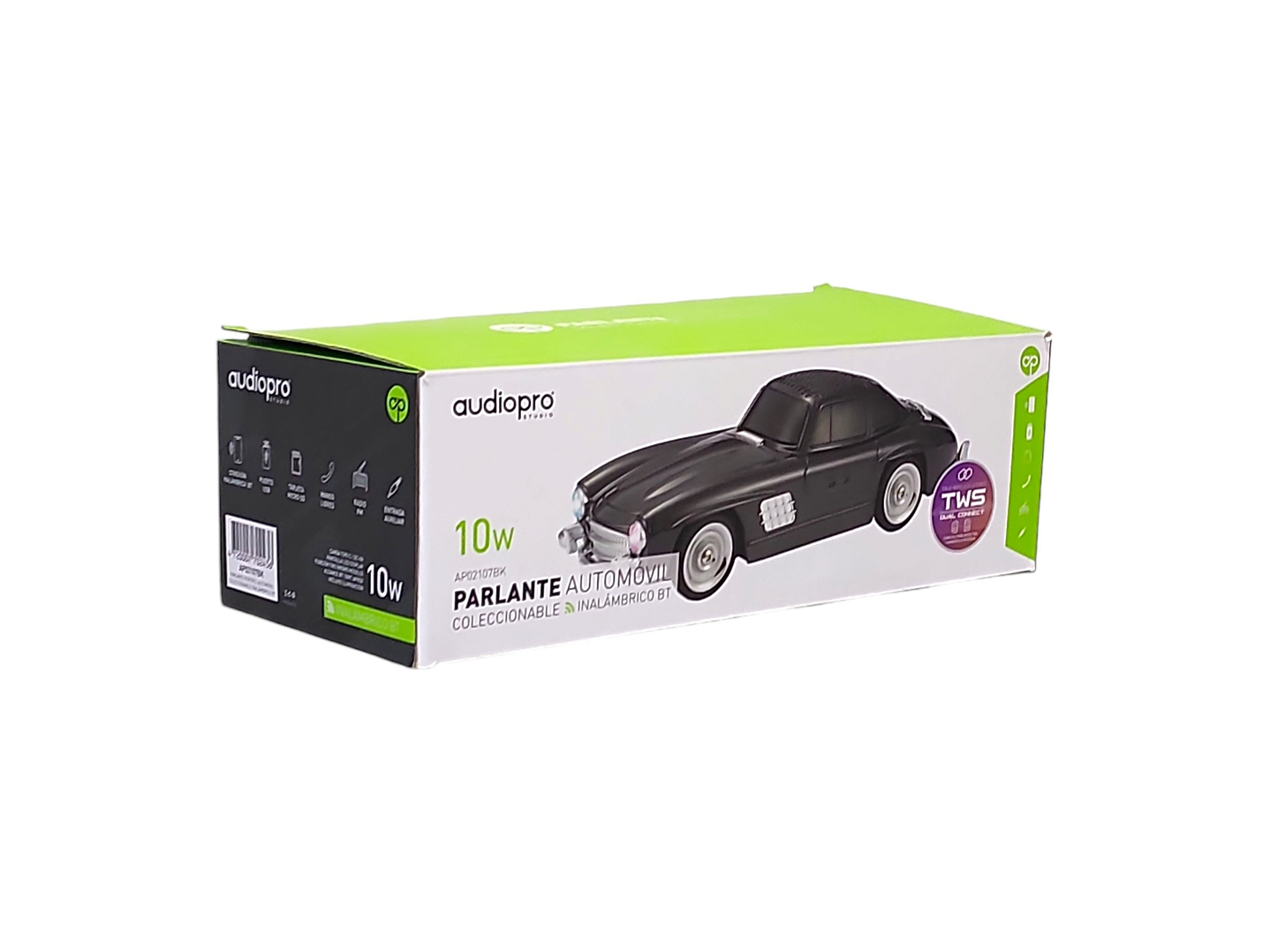 Parlante Diseño Automóvil 300 SL BT Audiopro AP02107BK 7