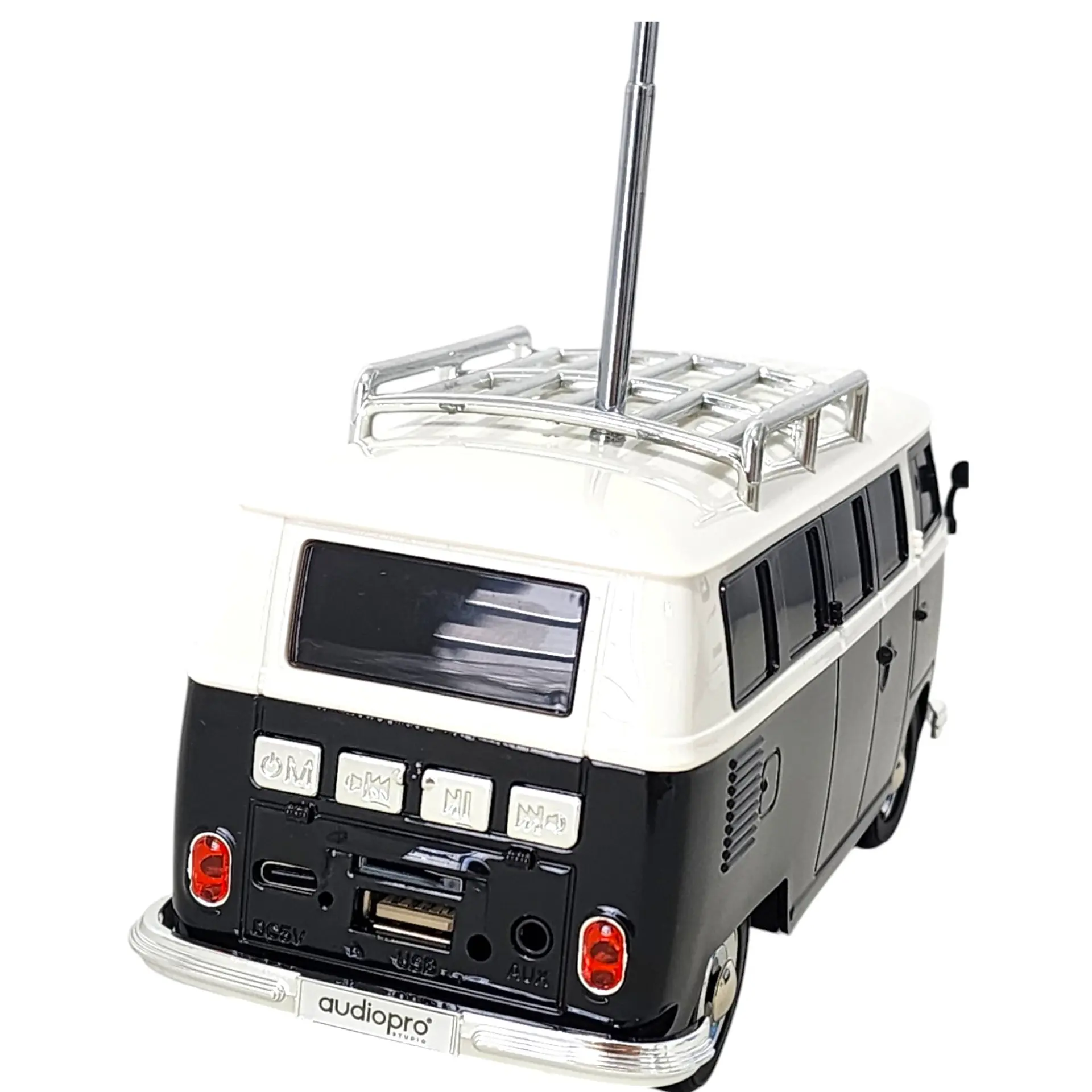 Parlante Diseño Mini Bus WC BT Audiopro AP02106BK 4