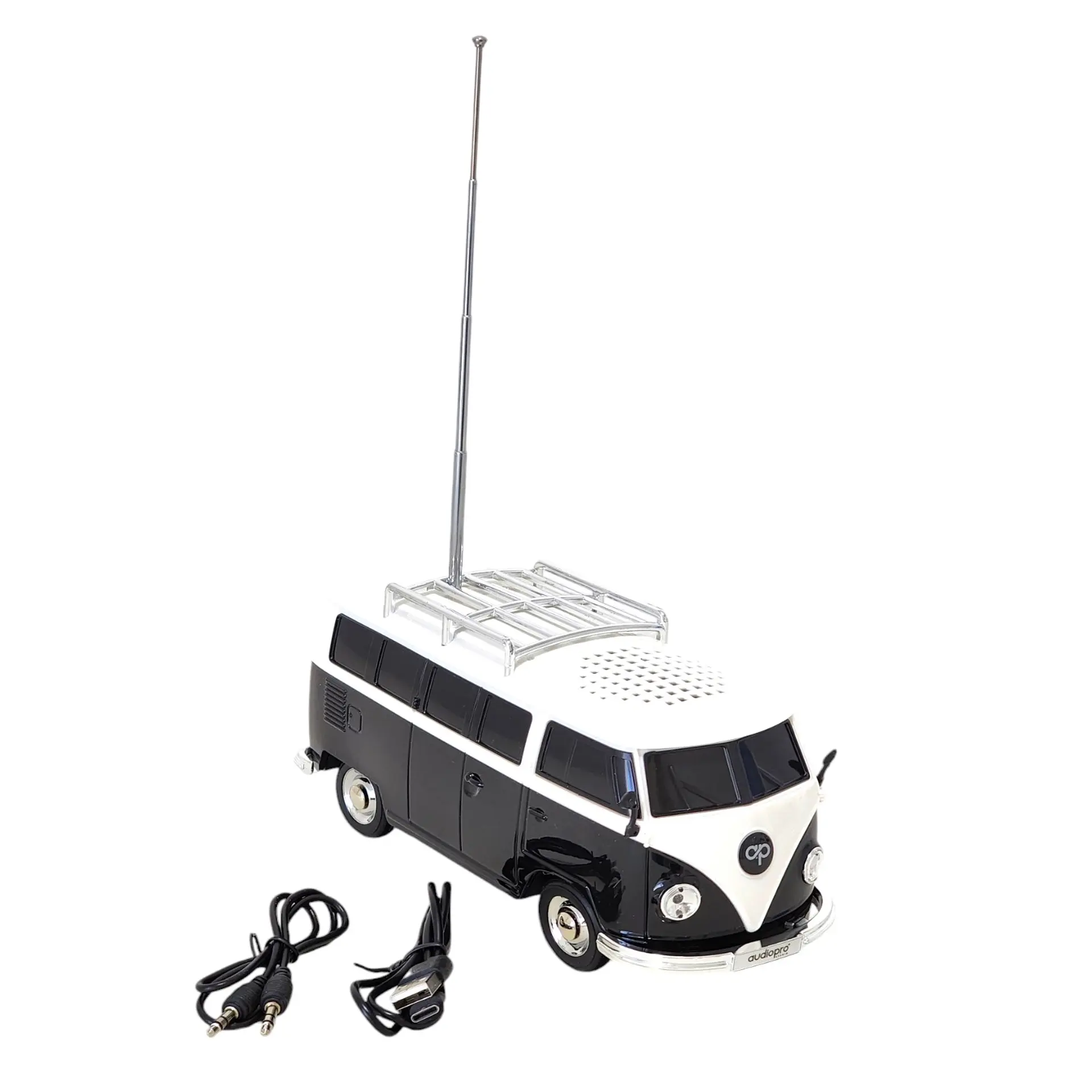 Parlante Diseño Mini Bus WC BT Audiopro AP02106BK 6