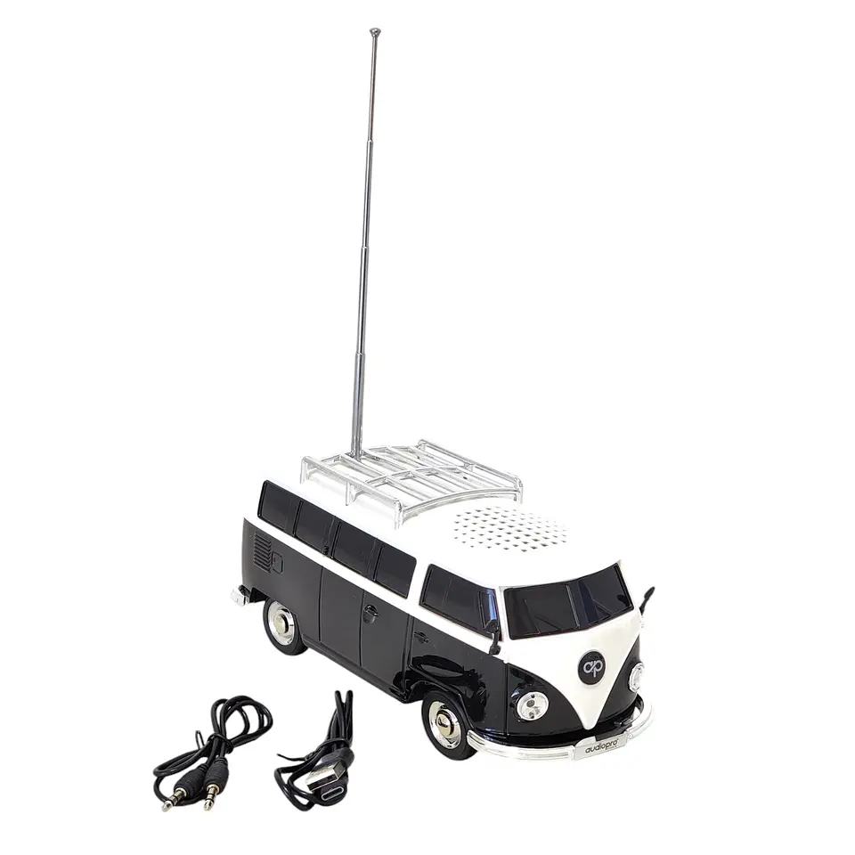 Parlante Diseño Mini Bus WC BT Audiopro AP02106BK 6