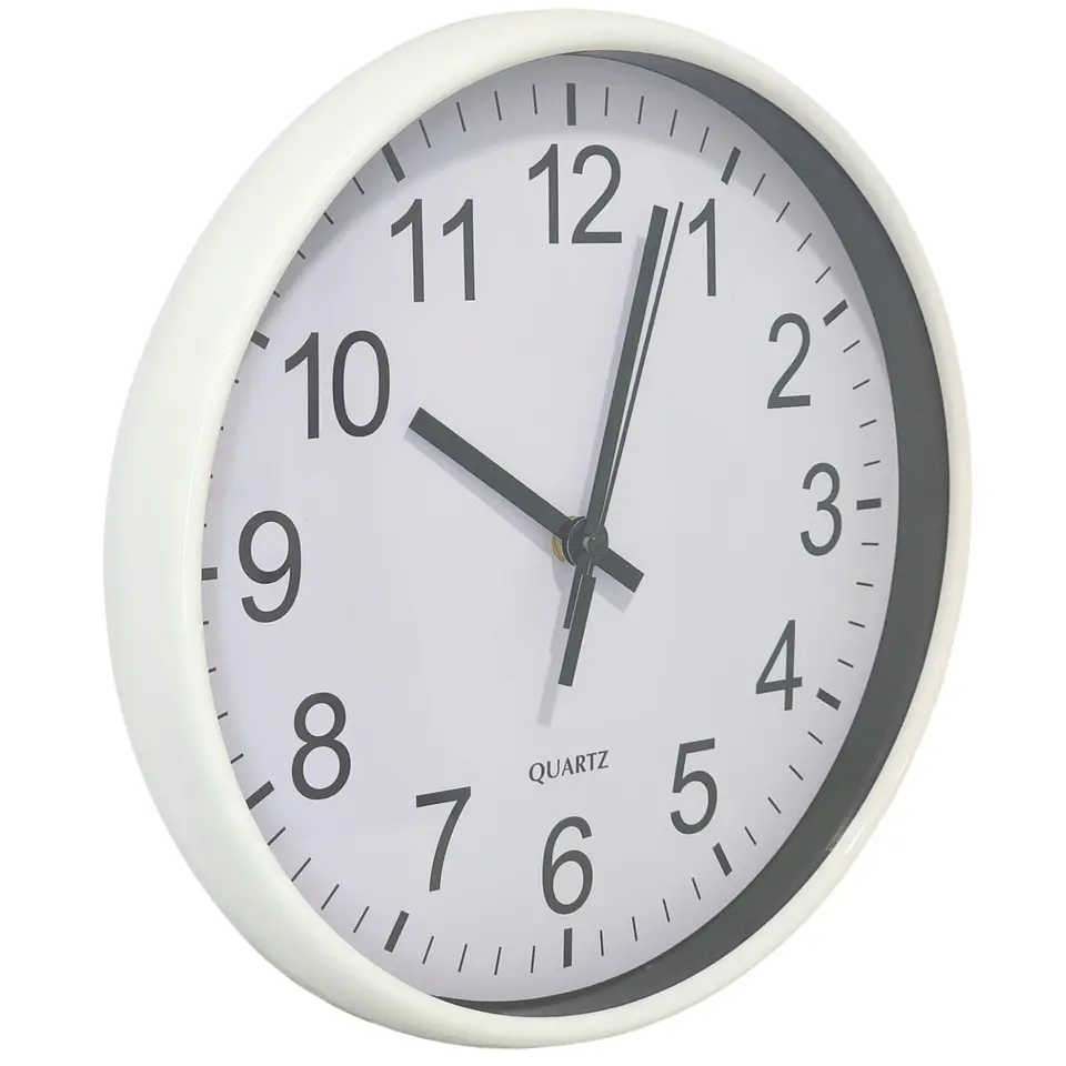 Reloj de Pared Decorativo 30cm Blanco DBREL02 2