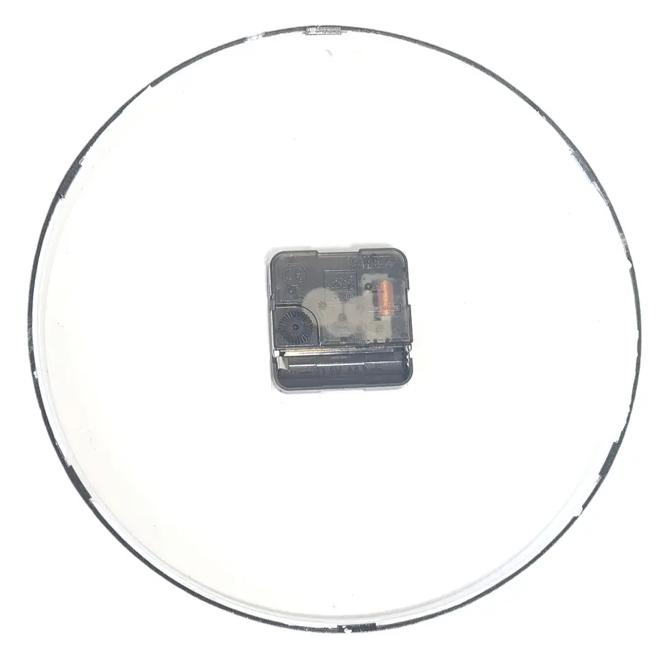 Reloj de Pared Decorativo 25cm Plata DBG1660 3