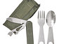 Set de navaja para camping + Cuchara y tenedor DBG1351 - Miniatura 1