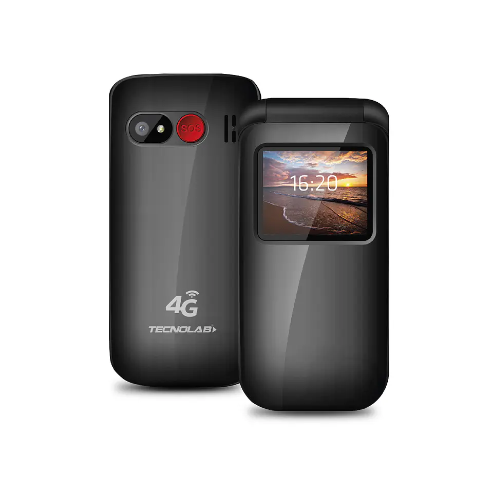 Teléfono 4g Senior Adulto Mayor Tecnolab Tl456bk 1