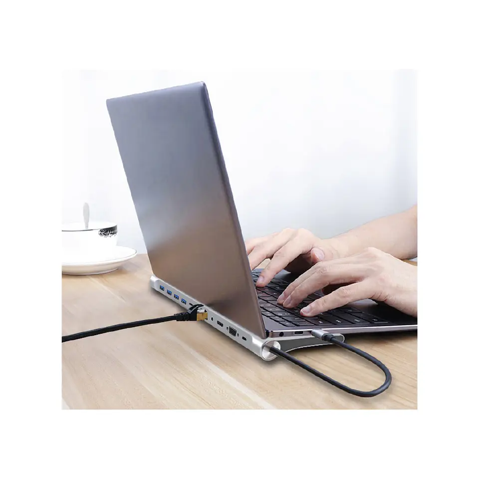 Hub USB Multipuerto USB-C Tecnolab 11 en 1 TL363 4