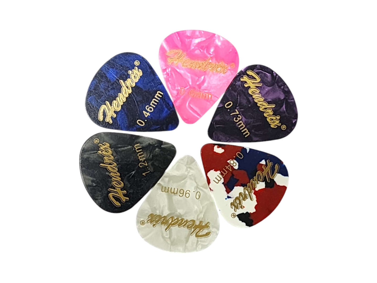 Set de 600 Uñetas para Guitarras HX0040 Hendrix 2