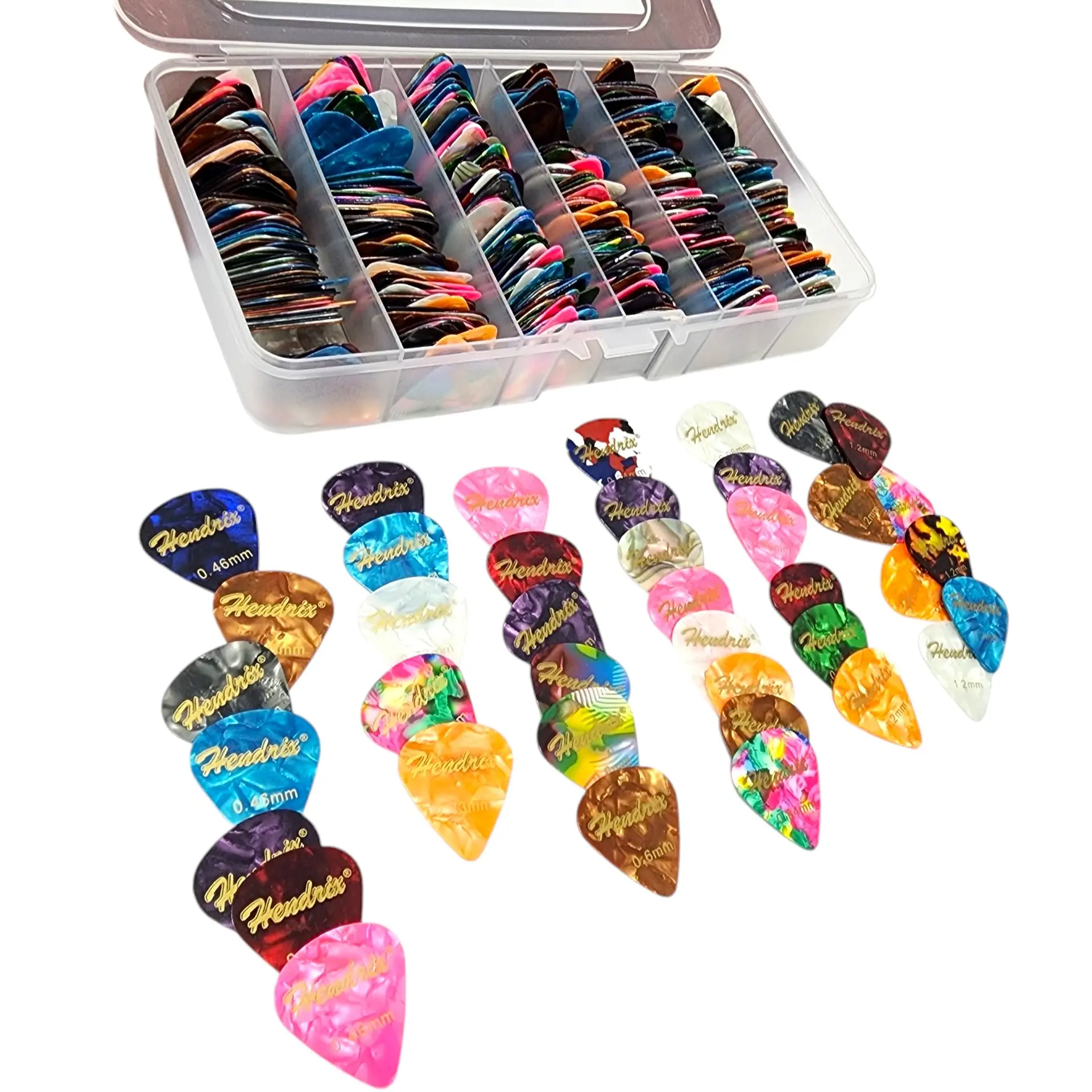 Set de 600 Uñetas para Guitarras HX0040 Hendrix 4