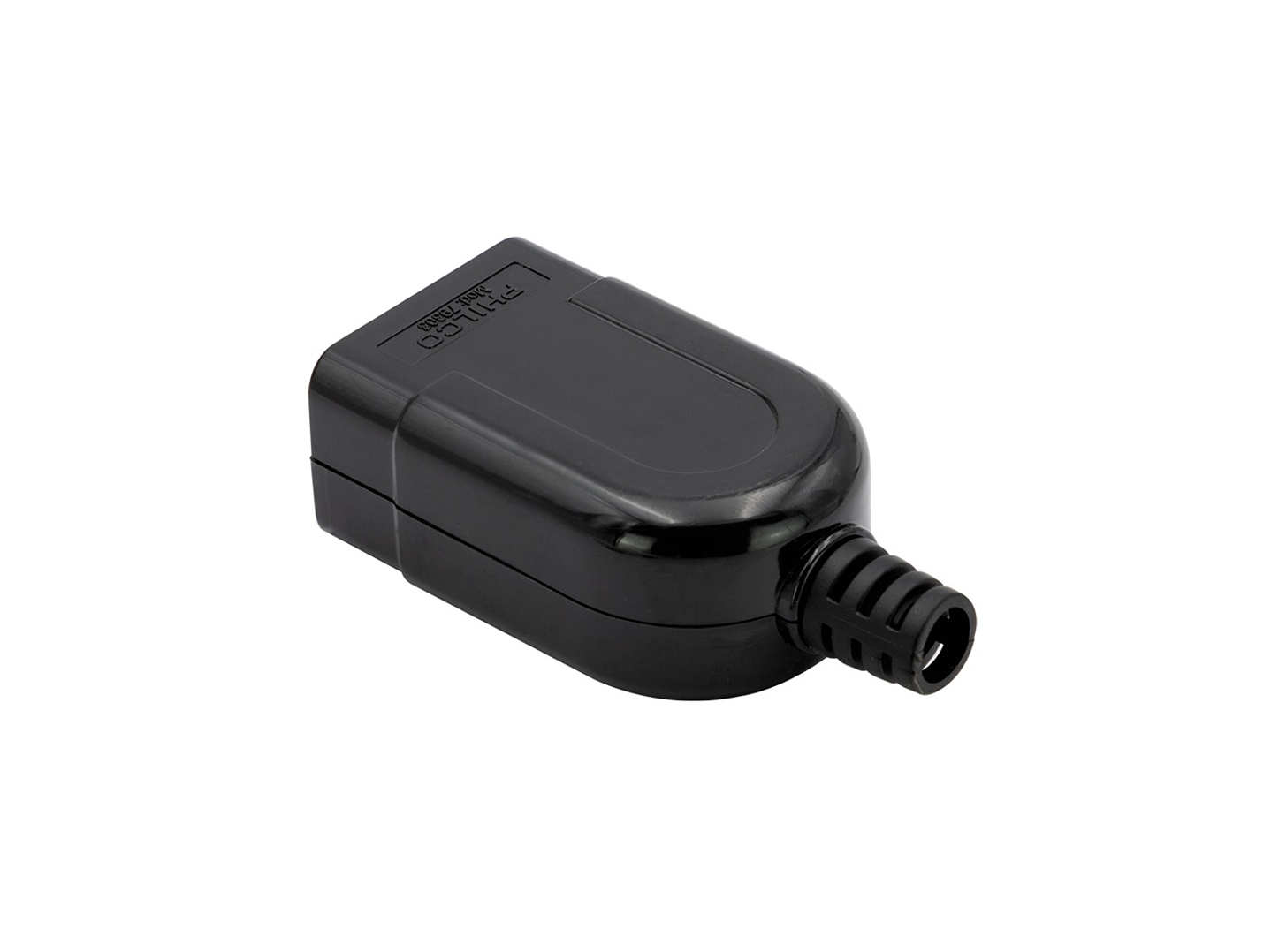 Enchufe Hembra Negro Philco 2P+T 2500w 79303 5