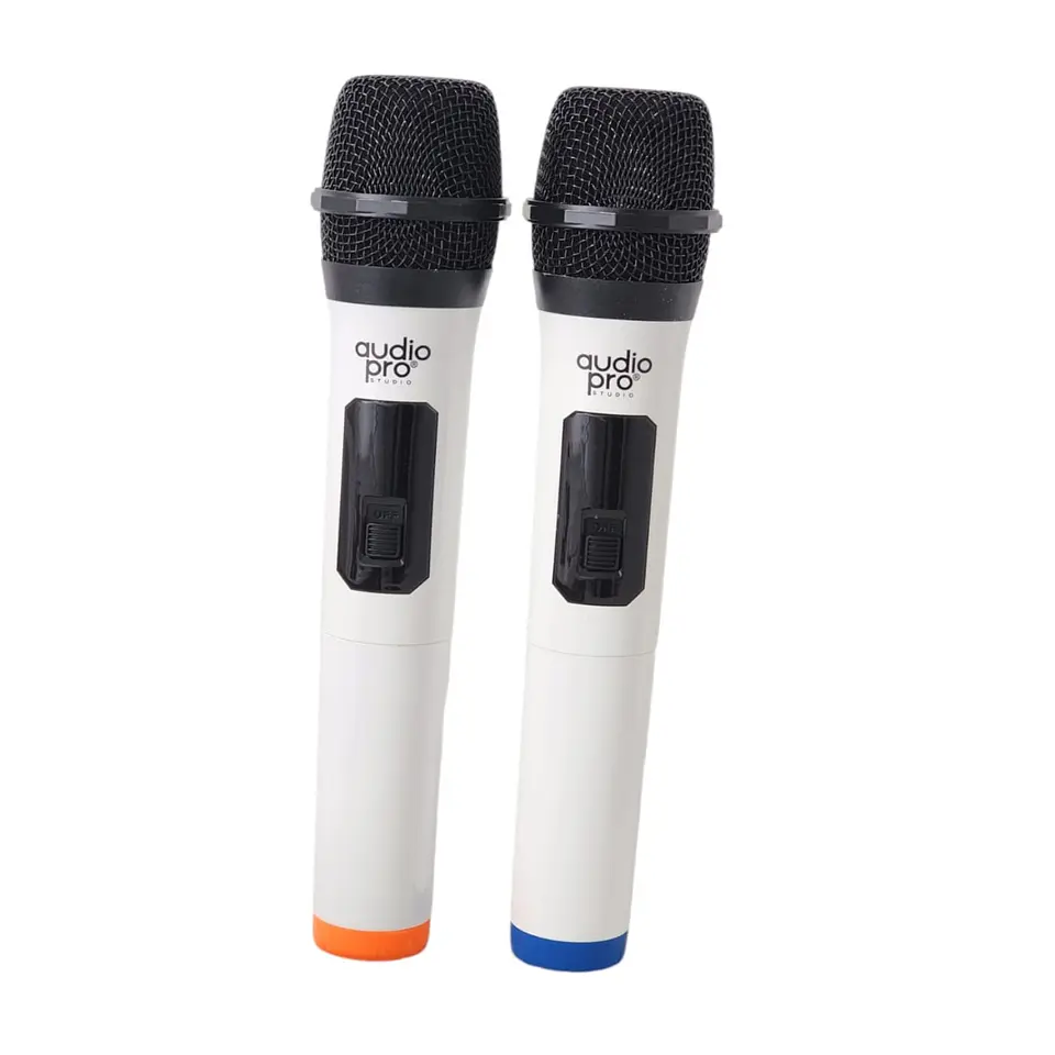 Kit 2 Micrófonos inalámbricos UHF Audiopro AP02040 2