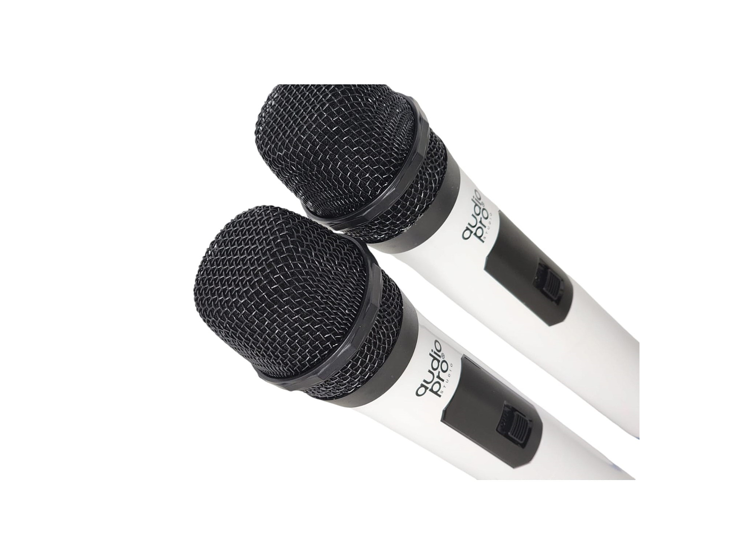 Kit 2 Micrófonos inalámbricos UHF Audiopro AP02040 3