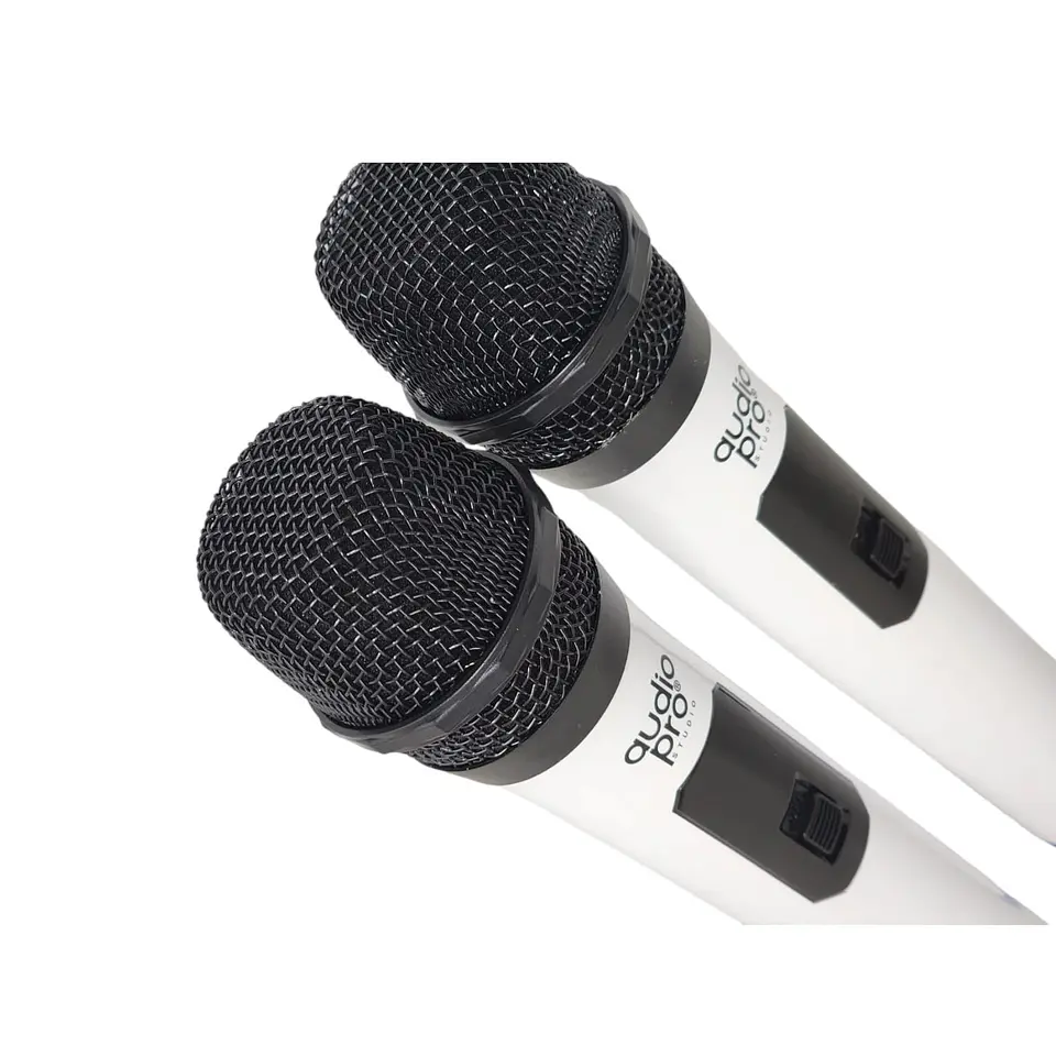 Kit 2 Micrófonos inalámbricos UHF Audiopro AP02040 3