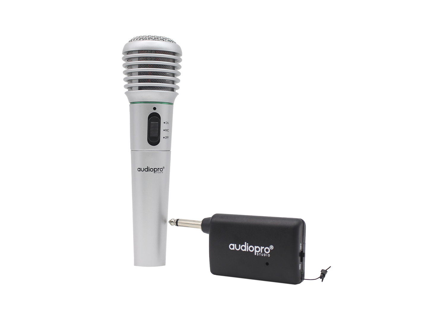 Micrófono Karaoke inalámbrico / Cable Audiopro AP02091 3