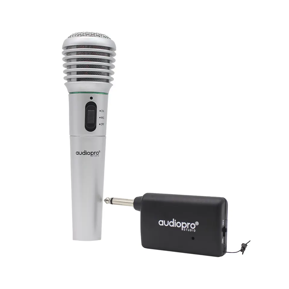 Micrófono Karaoke inalámbrico / Cable Audiopro AP02091 3