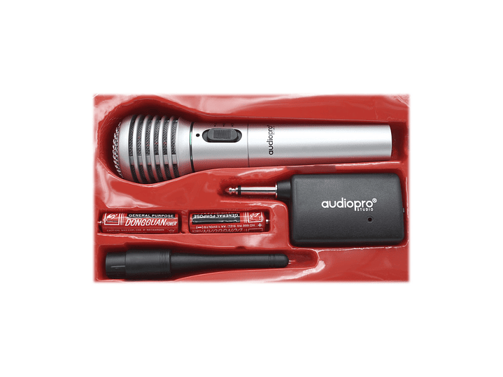 Micrófono Karaoke inalámbrico / Cable Audiopro AP02091 6