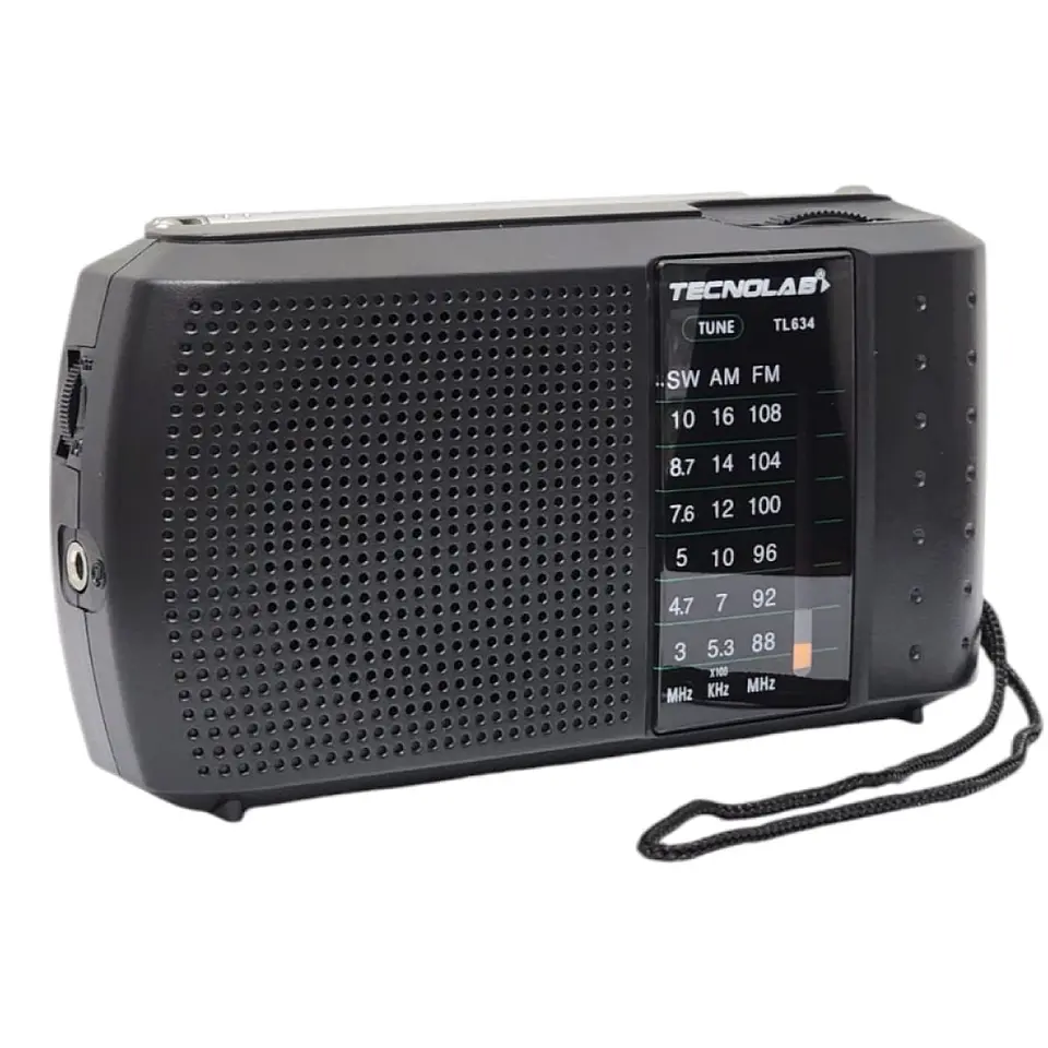 Radio Portátil de Bolsillo Tecnolab AM/FM/SW TL634 1