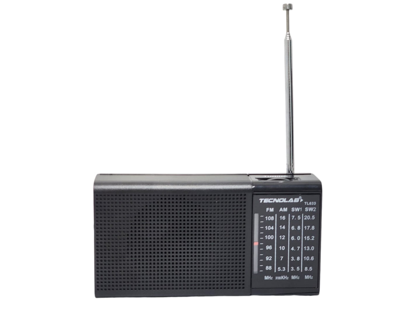 Radio Portátil de Bolsillo Tecnolab AM/FM/SW TL633 1