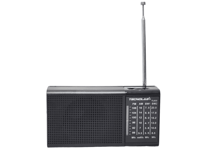 Radio Portátil de Bolsillo Tecnolab AM/FM/SW TL633 1