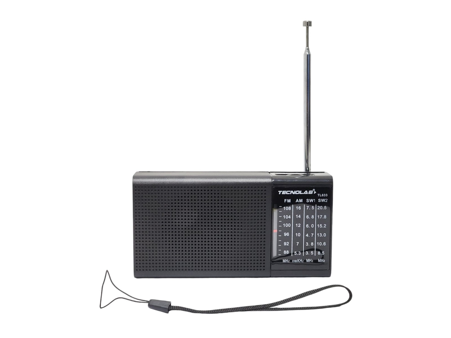 Radio Portátil de Bolsillo Tecnolab AM/FM/SW TL633 2
