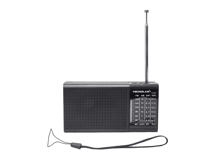 Radio Portátil de Bolsillo Tecnolab AM/FM/SW TL633 2