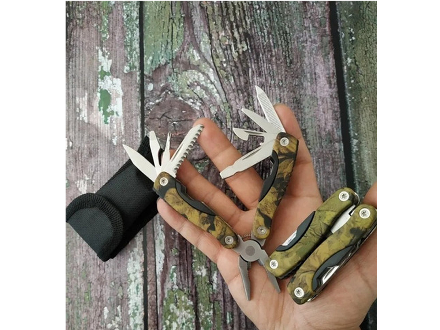 Alicate Multiuso 10 En 1 Para Camping DMG1353 7