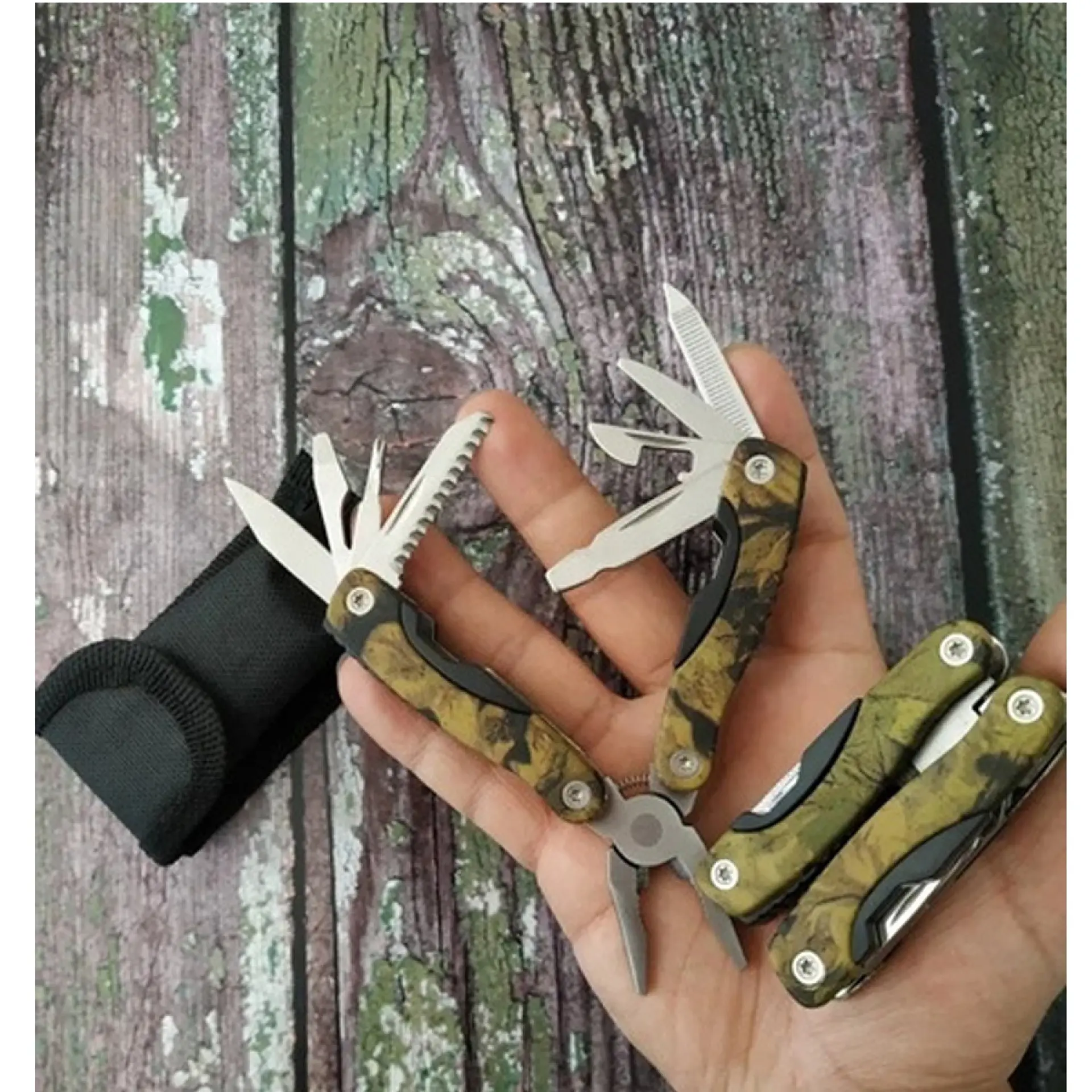 Alicate Multiuso 10 En 1 Para Camping DMG1353 7