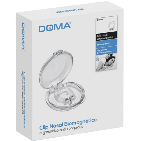 Clip Nasal Biomagnetico Anti-ronquidos Doma DM0009