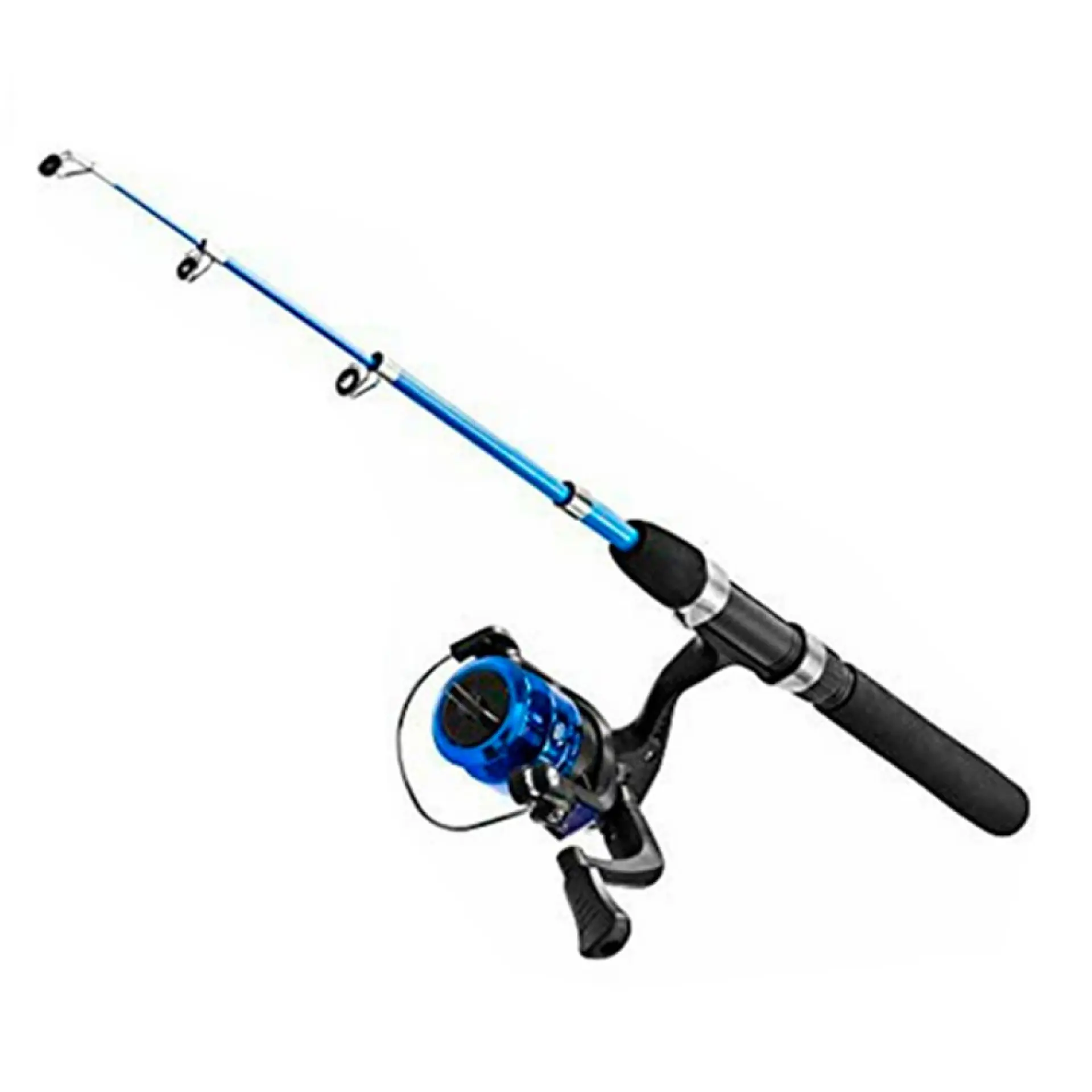 Caña De Pescar 2.10mt Con Carrete E Hilo DBG1384 Azul 1