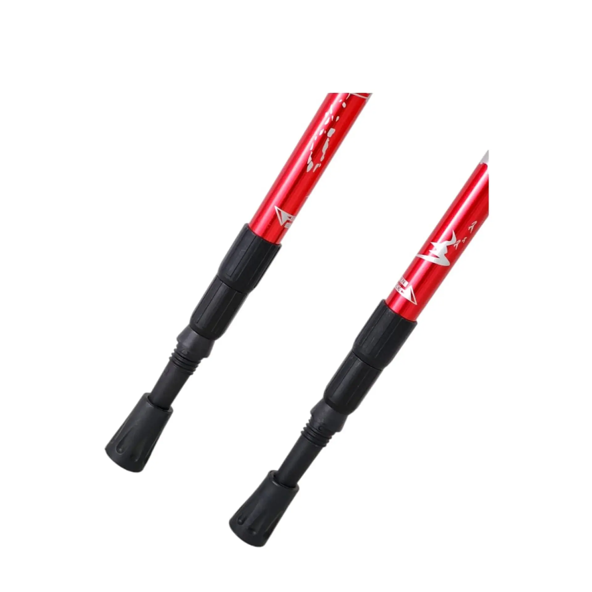 Par de Bastones Ajustables para Trekking Rojo DBG1356R 3