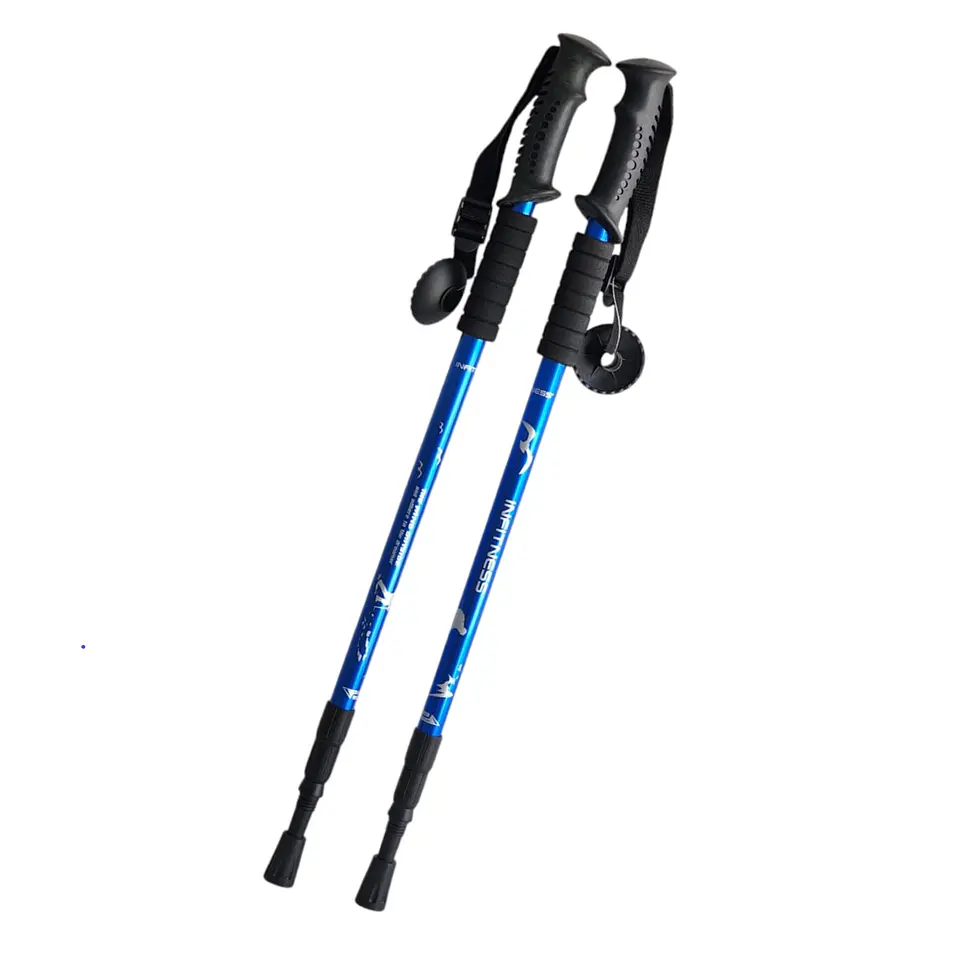 Par de Bastones Ajustables para Trekking Azul DBG1356BL 1