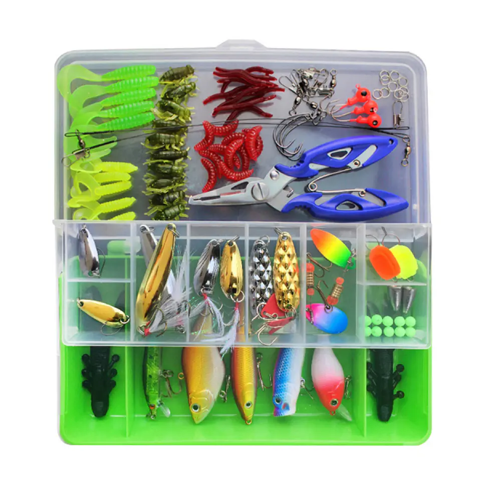 Kit De 101 Accesorios Señuelos Para Pesca DBG1383 1
