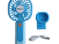 Mini Ventilador Recargable Portátil Azul Tecnolab TL669BL - Miniatura 2